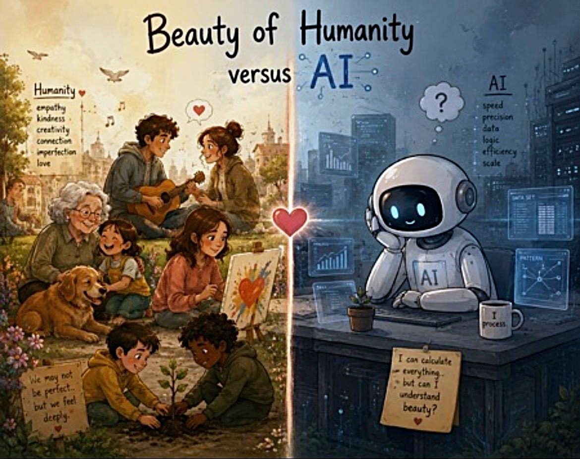 Magnificas humanitas AI